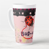 Ladybug Latte Love Latte Mok (Linkerhoek)