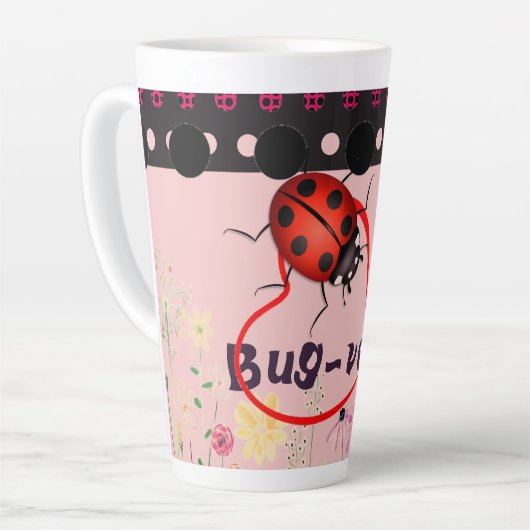 Ladybug Latte Love Latte Mok (Linkerhoek)