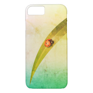 Ladybug Leaf iPhone / iPad case