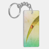 Ladybug Leaf Sleutelhanger (Voorkant Links)