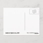 Ladybug-liefde Briefkaart (Achterkant)