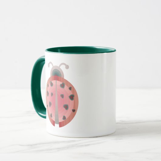 ladybug-liefde mok (Voorkant links)
