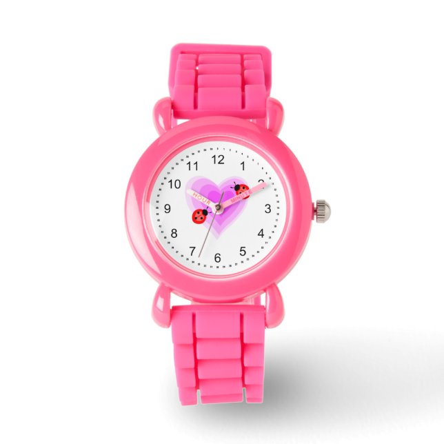 Ladybug Love Horloge (Voorkant)