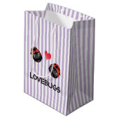 Ladybug Love Medium Cadeauzakje (Achterkant Gekanteld)