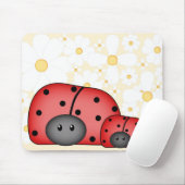 Ladybug Love Mousepad Muismat (Met muis)