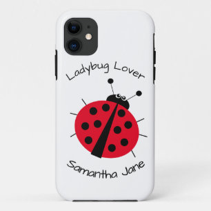 Ladybug Lover Girly Fun Schattigee Cartoon iPhone 11 Hoesje