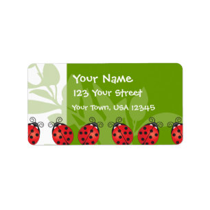 Ladybug Luck Etiket