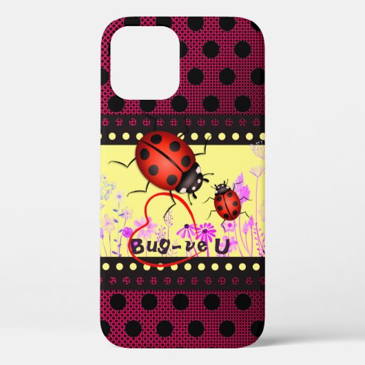 Ladybug Luck Hoesje-Mate iPhone Case (Achterkant)