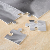 Ladybug Macro Monochrome, Jigzaag Puzzle Legpuzzel (Zijkant)