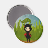 Ladybug Magnet Magneet (Voorkant / Achterkant)