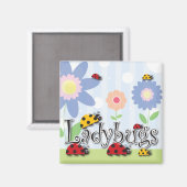 Ladybug Magnet Magneet (Voorkant / Achterkant)