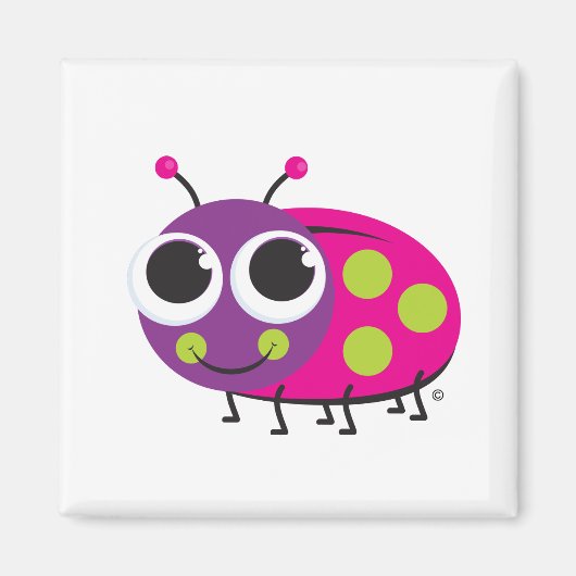 Ladybug Magnet Magneet (Voorkant)