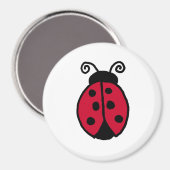 Ladybug Magnet Magneet (Voorkant / Achterkant)