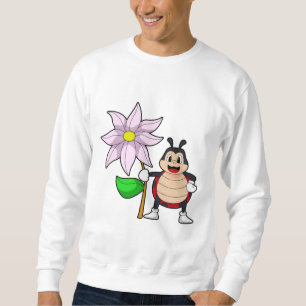 Ladybug met Flower.PNG Trui