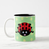 Ladybug met Mok Flowers (Links)