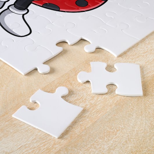 Ladybug met ventilator legpuzzel (Zijkant)