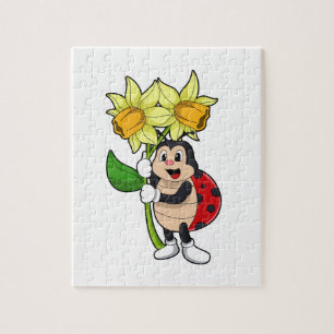 Ladybug met ventilator legpuzzel