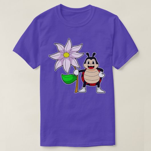 Ladybug met ventilator t-shirt (Design voorkant)