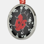 LADYBUG METALEN ORNAMENT (Links)
