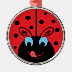 Ladybug Metalen Ornament