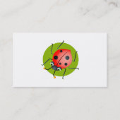Ladybug, Miss Becky Bugg, Visitekaartje (Achterkant)