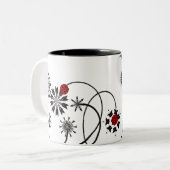 Ladybug-Mok Tweekleurige Koffiemok (Voorkant links)
