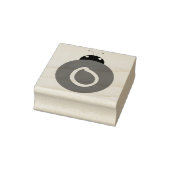 Ladybug Monogram Rubberstempel (Stempel)