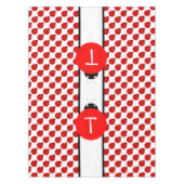 Ladybug Monogram Tafelkleed (Voorkant)