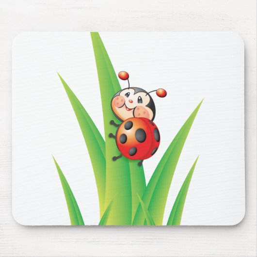 Ladybug Mousepad Muismat (Voorkant)