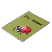 Ladybug Naam Notitieboek (Linkerzijde)