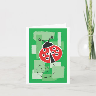 LadyBug Notecard Kaart