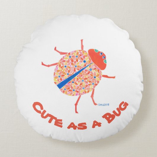 Ladybug Nursery Coussin (Devant)