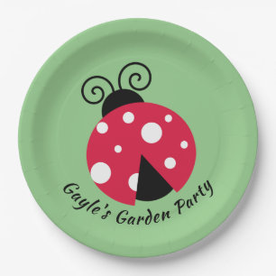 Ladybug-ontwerp Papieren Bordje