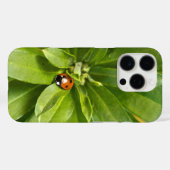 Ladybug op Flowers Case-Mate iPhone Case (Achterkant (horizontaal))