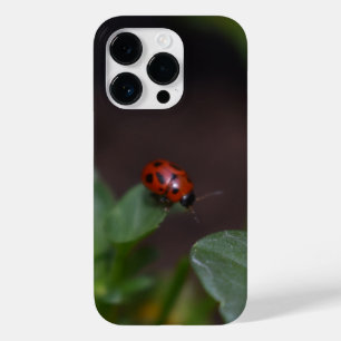 Ladybug op Flowers Case-Mate iPhone 14 Pro Hoesje