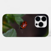 Ladybug op Flowers Case-Mate iPhone Case (Achterkant (horizontaal))