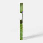 Ladybug op Sweet Violet Flowers iPhone Hoesje (Rechterkant)