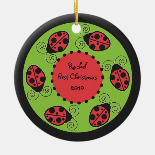 Ladybug Ornament (Achterkant)