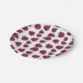 Ladybug Papier Borden Papieren Bordje (Gekanteld)