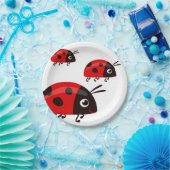Ladybug Papieren Bordje (Feest)