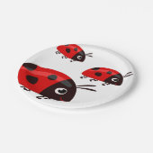 Ladybug Papieren Bordje (Gekanteld)