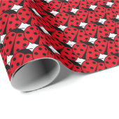 Ladybug-patroon Cadeaupapier (Rol Hoek)