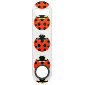 ladybug-patroon speed flessenopener (Voorkant)
