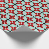 Ladybug Pattern Cadeaupapier (Hoek)