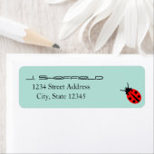 Ladybug Pattern Etiket (Insitu)