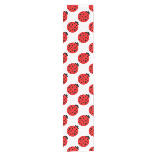 Ladybug Pattern Korte Tafelloper (Voorkant)