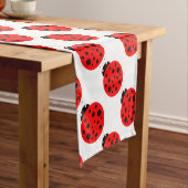 Ladybug Pattern Korte Tafelloper (Voorbeeld)