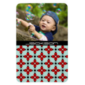 Ladybug Pattern Magneet (Verticaal)