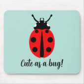 Ladybug Pattern Muismat (Voorkant)