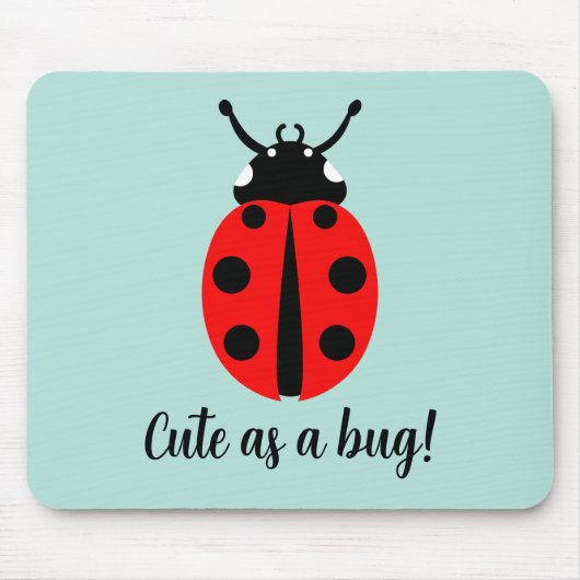 Ladybug Pattern Muismat (Voorkant)